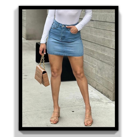 Denim Skirt
