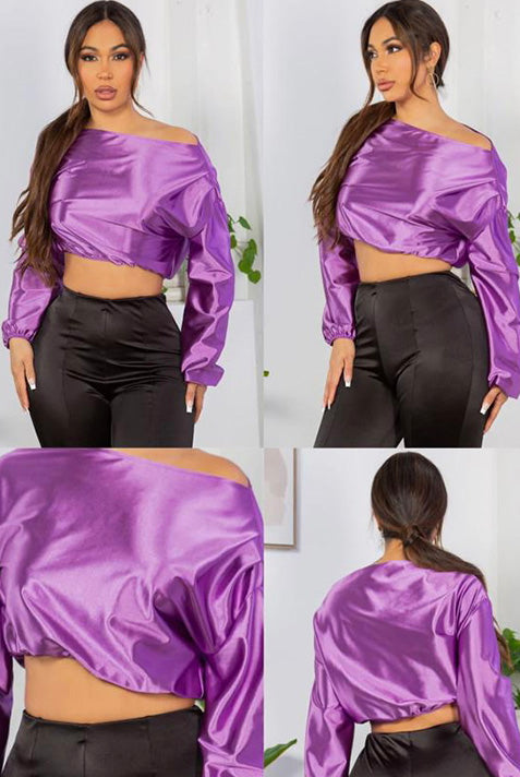 Elsa Crop Top Blouse