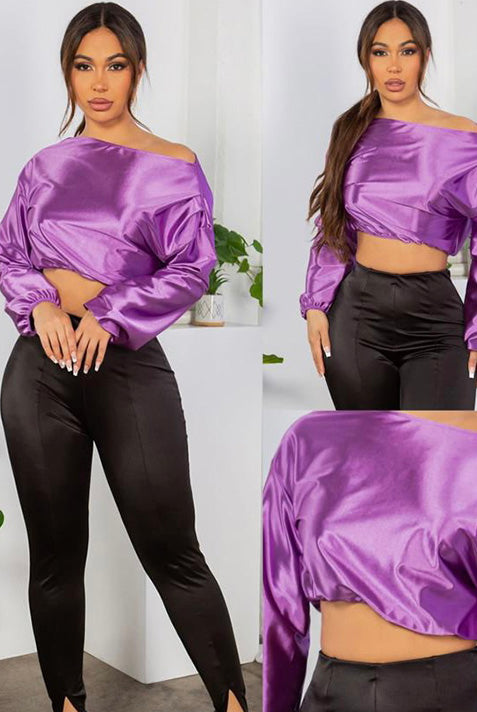 Elsa Crop Top Blouse