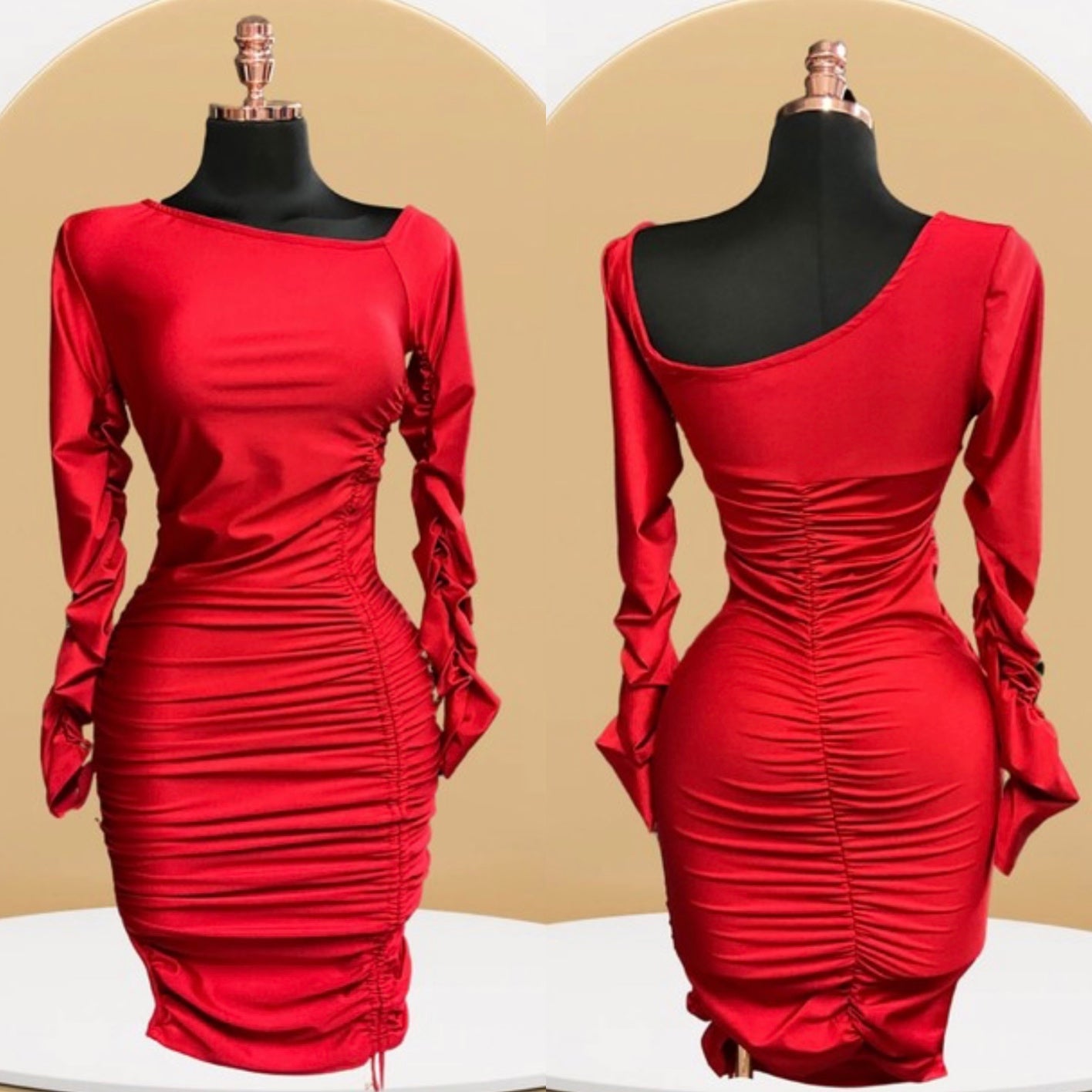 Camila Red Dress