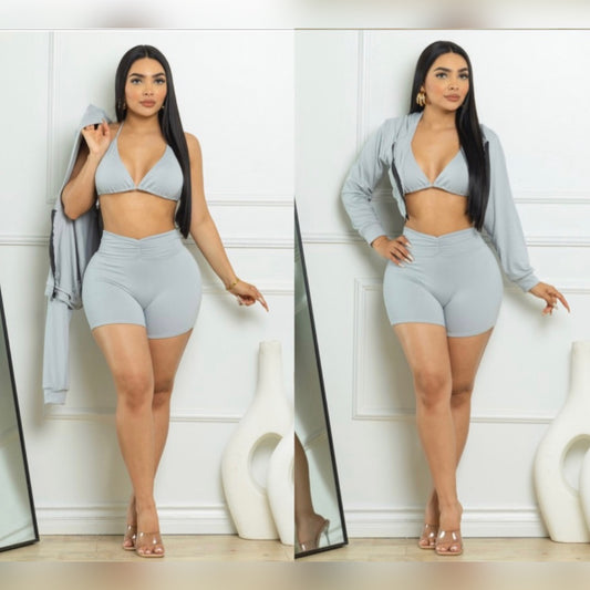 3 Piece Set (Gray)