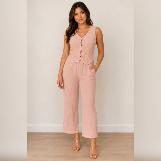 Two Piece Set Light Pink