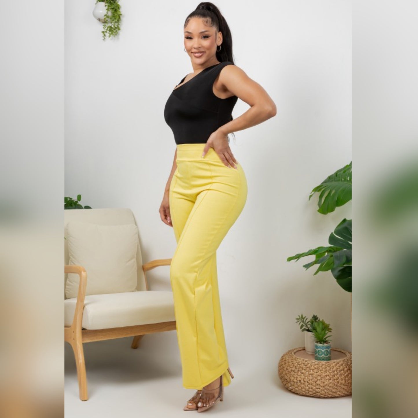 Camila Pants (Yellow)